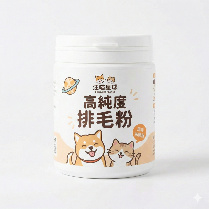 汪喵星球 高純度 排毛粉
