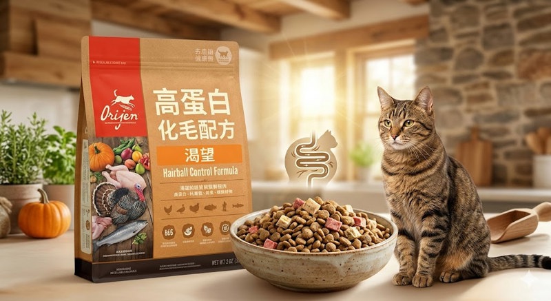 渴望 高蛋白 化毛配方