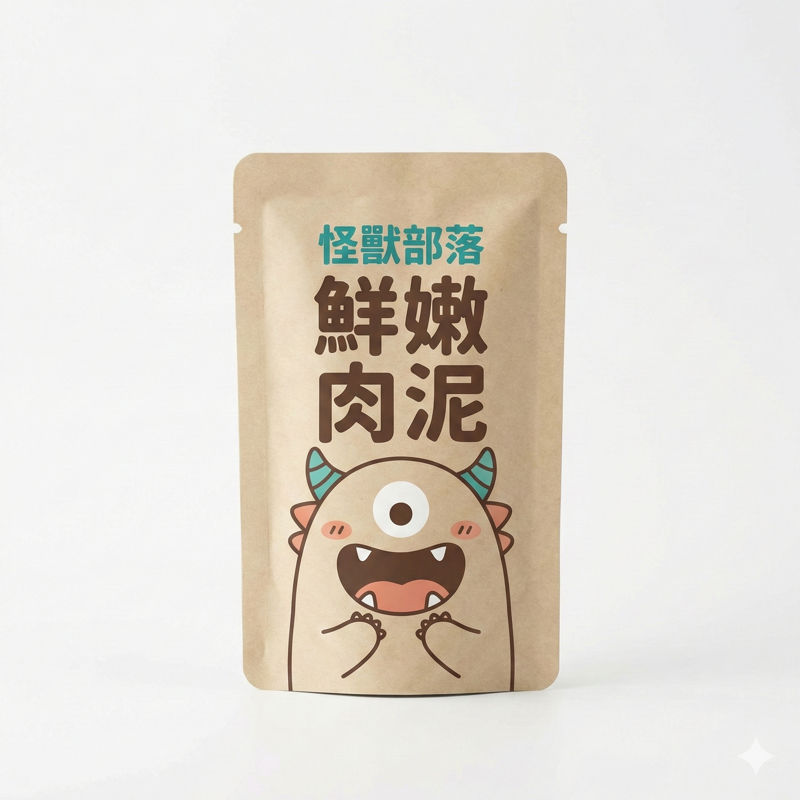 怪獸部落 鮮嫩 肉泥